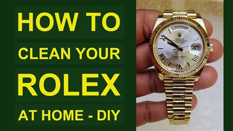 can i clean my rolex swiss replica watch myself|how to clean rolex crystals.